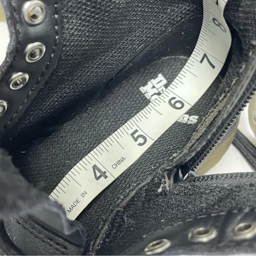 Dr.Martens Boys Boots Size US 11 Black Lace Up‎ Bouncing Soles Side Zip Winter